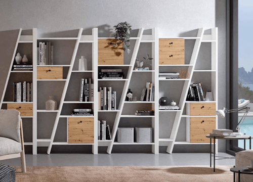 Librerías y vitrinas